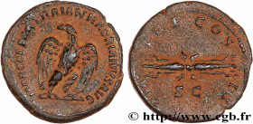 HADRIAN
Type : Quadrans 
Date : deuxième largesse 
Date : 119 
Mint name / Town : Rome 
Metal : copper 
Diameter : 19  mm
Orientation dies : 6  h.
Wei...