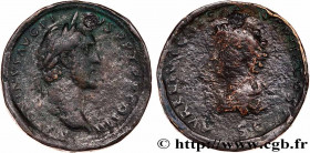 ANTONINUS PIUS and MARCUS AURELIUS CAESAR
Type : Sesterce - Proto-contorniate 
Date : 141 
Mint name / Town : Rome 
Metal : copper 
Diameter : 33,5  m...