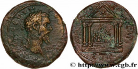 SEPTIMIUS SEVERUS
Type : Tetrassaria 
Date : 195-196 
Mint name / Town : Césarée, Cappadoce 
Metal : copper 
Diameter : 29,5  mm
Orientation dies : 12...
