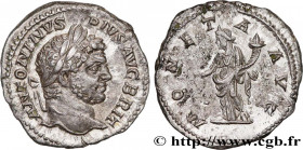 CARACALLA
Type : Denier 
Date : 213 
Mint name / Town : Rome 
Metal : silver 
Millesimal fineness : 550  ‰
Diameter : 18,5  mm
Orientation dies : 6  h...