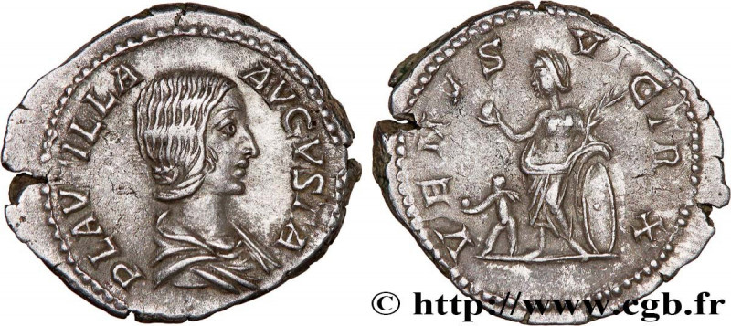 PLAUTILLA
Type : Denier 
Date : 204 
Mint name / Town : Rome 
Metal : silver 
Mi...