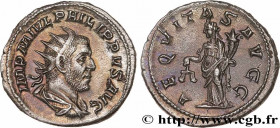 PHILIPPUS
Type : Antoninien 
Date : 246 
Mint name / Town : Rome 
Metal : billon 
Millesimal fineness : 450  ‰
Diameter : 21,5  mm
Orientation dies : ...