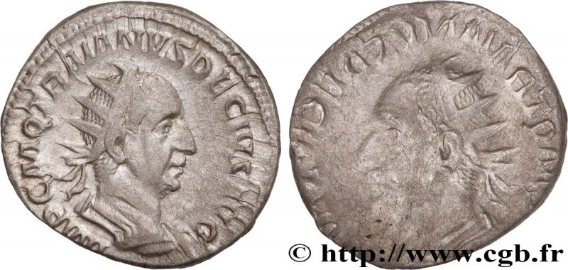 TRAJAN DECIUS
Type : Antoninien 
Date : 249-251 
Mint name / Town : Rome 
Metal ...