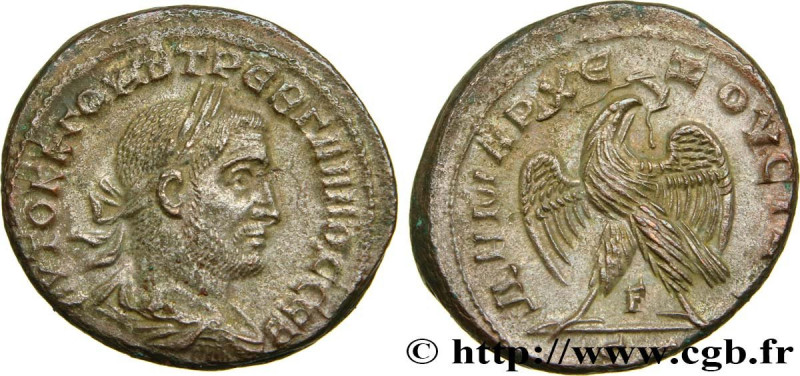 TREBONIANUS GALLUS
Type : Tétradrachme syro-phénicien 
Date : 253 
Mint name / T...