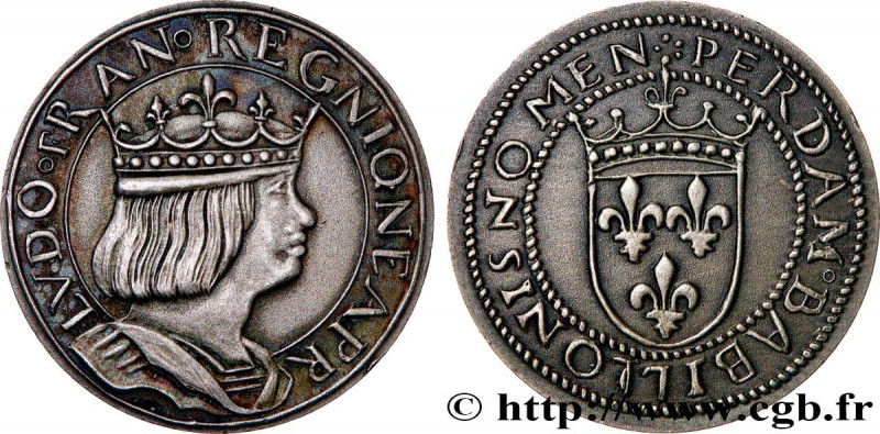 ITALY - NAPLES - LOUIS XII
Type : Essai de métal (argent) et de module au type d...