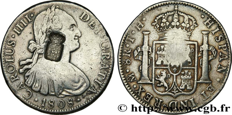 PORTUGAL
Type : 8 Reales Charles IV contremarquée 
Date : 1808 
Mint name / Town...