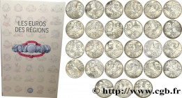 FRANCE
Type : ALBUM COLLECTOR 27 X 10 EUROS DES RÉGIONS 
Date : 2012 
Mint name / Town : Pessac 
Quantity minted : n.c. 
Metal : silver 
Millesimal fi...