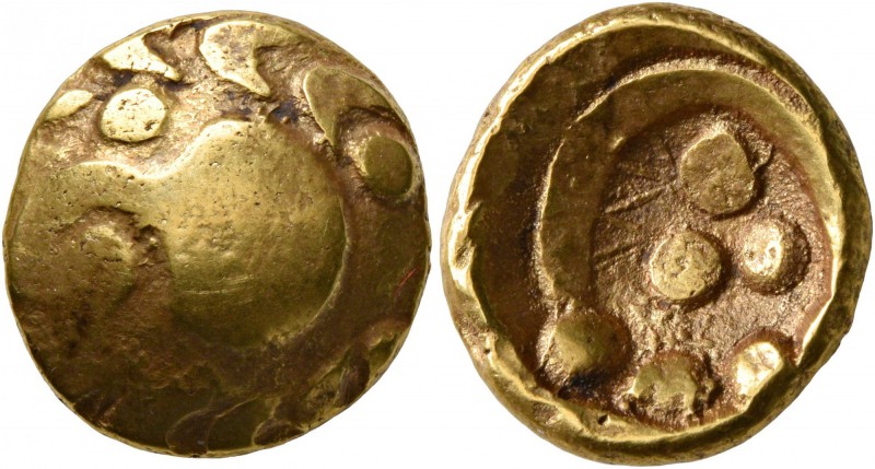 CELTIC, Central Europe. Vindelici. 1st century BC. Stater (Gold, 17 mm, 7.36 g, ...