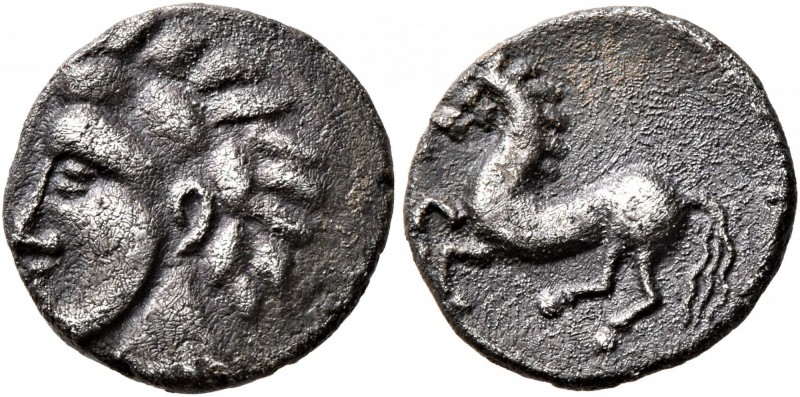 CELTIC, Central Europe. Vindelici. Late 2nd to early 1st century BC. Quinarius (...
