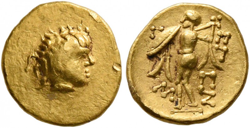 CELTIC, Central Europe. Boii. 2nd century BC. 1/8 Stater (Gold, 9 mm, 1.02 g, 12...