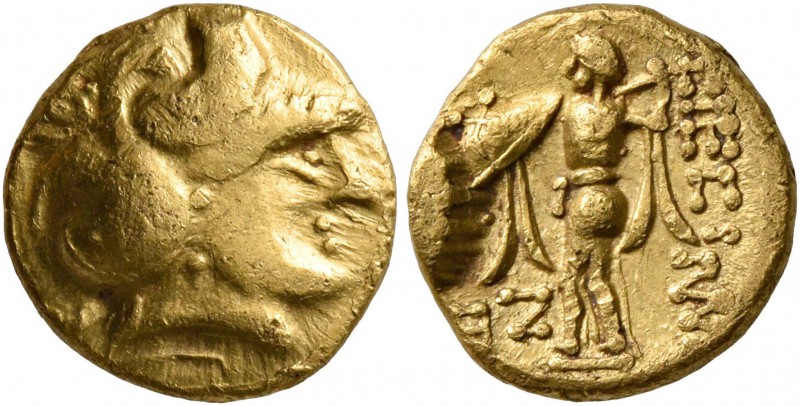CELTIC, Central Europe. Boii. 2nd century BC. 1/3 Stater (Gold, 11 mm, 2.75 g, 1...