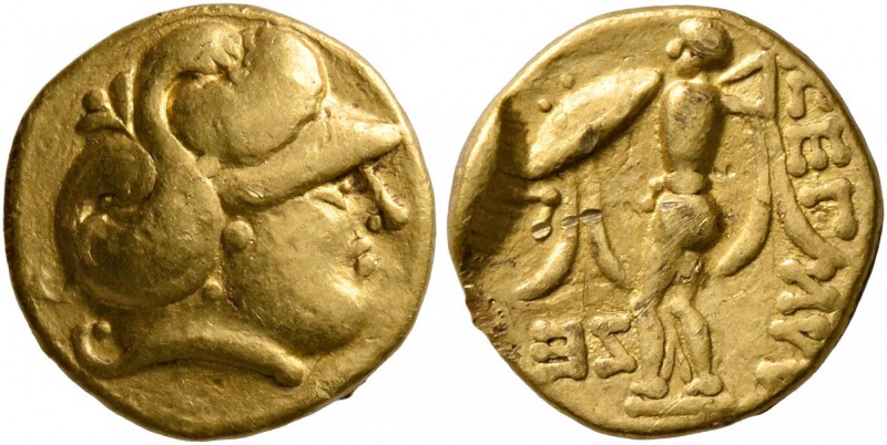 CELTIC, Central Europe. Boii. 2nd century BC. 1/3 Stater (Gold, 12 mm, 2.78 g, 1...