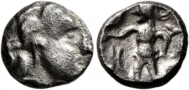 CELTIC, Central Europe. Boii. 1st century BC. Obol (Silver, 9 mm, 0.91 g, 7 h), ...