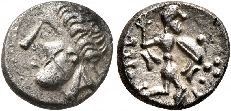 CELTIC, Central Europe. Noricum (East). 1st century BC. Obol (Silver, 10 mm, 1.0...