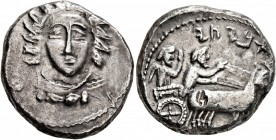 SYRIA, Cyrrhestica. Bambyce. Abyaty , circa 342-331 BC. Didrachm (Silver, 21 mm, 8.15 g, 11 h). [&#67652;&#67651;&#67651; &#67653;&#67656;&#67652;] ('...