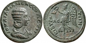 PHRYGIA. Cibyra. Julia Mamaea , Augusta, 222-235. Tetrassarion (Bronze, 28 mm, 12.97 g, 12 h), CY 201 = 225/6. IOYΛIA MAMЄA CЄBACTH Draped bust of Jul...