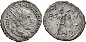 Jotapian, usurper, circa 248-249. Antoninianus (Silver, 22 mm, 4.03 g, 7 h), Nicopolis in Seleucis (?). IM C M F R IOTAPIANVS AVG Radiate and cuirasse...