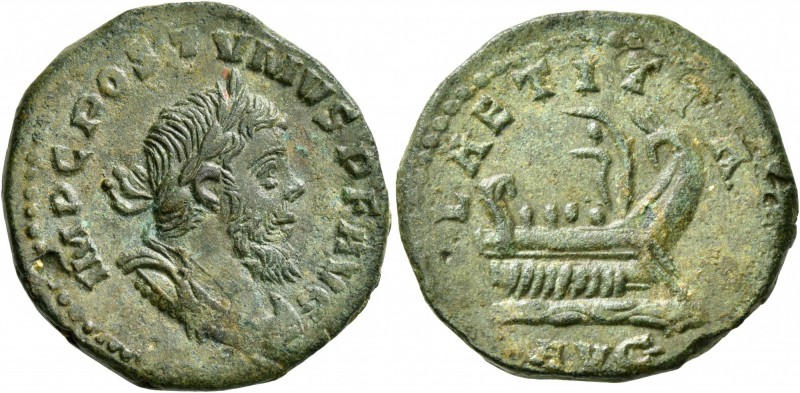 Postumus, Romano-Gallic Emperor, 260-269. Sestertius (Orichalcum, 28 mm, 14.69 g...