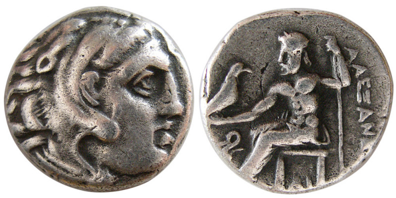 KINGS of MACEDON. Alexander III. 336-323 BC. AR Drachm (4.16 gm; 15 mm). Colopho...