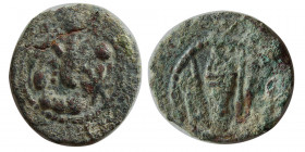 SASANIAN KINGS, Yazdgird II, (438-457 AD). Æ. Extremely Rare.