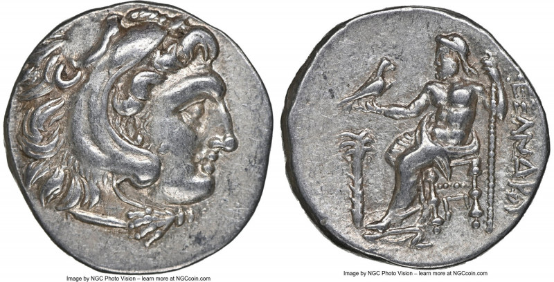 MACEDONIAN KINGDOM. Alexander III the Great (336-323 BC). AR drachm (18mm, 2h). ...