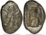 ACHAEMENID PERSIA. Xerxes II-Artaxerxes II (ca. 5th-4th centuries BC). AR siglos (19mm). NGC Choice VF. Lydo-Milesian standard. Sardes mint, ca. 420-3...