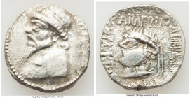 ELYMAIS KINGDOM. Kamnaskires V (ca. 54-32 BC). BI tetradrachm (25mm, 15.31 gm, 11h). VF. Seleucia ad Hedyphon. Diademed, draped bust of Kamnaskires V ...