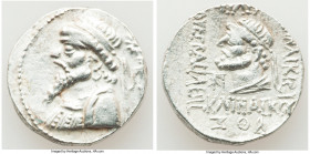 ELYMAIS KINGDOM. Kamnaskires V (ca. 54-32 BC). BI tetradrachm (25mm, 15.17 gm, 12h). XF. Seleucia ad Hedyphon. Diademed, draped bust of Kamnaskires V ...