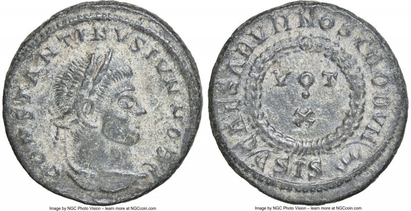 ANCIENT LOTS. Roman Imperial. Ca. early-mid 4th century AD. Lot of five (5) AE a...