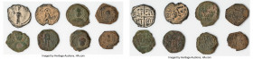 Principality of Antioch. Tancred (1101-1112) 8-Piece Lot of Uncertified Assorted Folles ND, Includes various types, generally in Fine to VF condition....