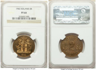 Republic Proof 2 Krona 1962 PR64 NGC, KM13a.1. 

HID09801242017

© 2022 Heritage Auctions | All Rights Reserved