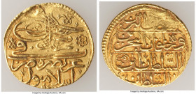 Ottoman Empire. Ahmed III (AH 1115-1743 / AD 1703-1730) gold Ashrafi AH 1115 (AD 1703/1704) VF, Islambul mint (in Turkey), KM72. 18.6mm. 2.60gm. 

H...