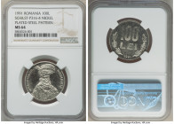 Republic nickel-plated steel Pattern 100 Lei 1991 MS64 NGC, Bucharest mint, Sch & St-P316.4. 

HID09801242017

© 2022 Heritage Auctions | All Righ...