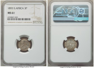 Republic 3 Pence 1893 MS61 NGC, Pretoria mint, KM3. 

HID09801242017

© 2022 Heritage Auctions | All Rights Reserved
