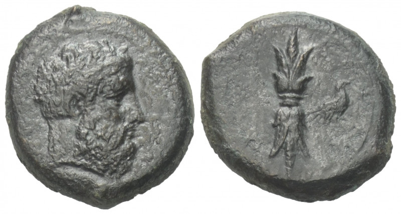 Sizilien. Syrakus. Timoleon und 3. Demokratie (343 - 317 v. Chr.).

 Bronze.
...