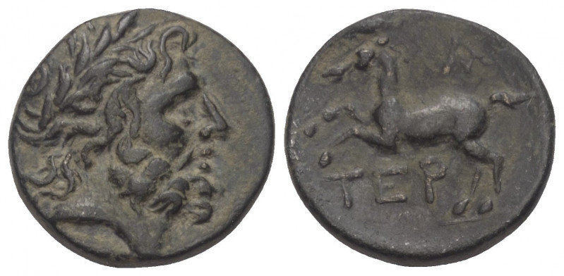 Pisidien. Termessos.

 Bronze. 72 / 71 v. Chr. (Jahr 1).
Vs: Kopf des Zeus mi...