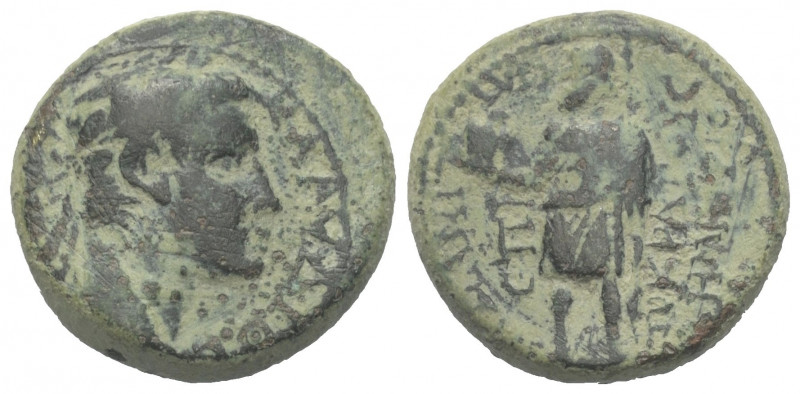 Phrygien. Aizanoi. Claudius (41 - 54 n. Chr.).

 Bronze.
Vs: Kopf des Claudiu...