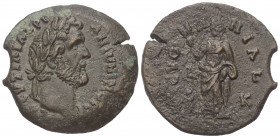 Ägypten. Alexandria. Antoninus Pius (138 - 161 n. Chr.).

 Tetradrachme (Bronze). 159 - 160 n. Chr. (Jahr 23).
Vs: Kopf mit Lorbeerkranz rechts.
R...