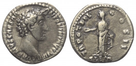 Marcus Aurelius (161 - 180 n. Chr.).

 Denar (Silber). 148 - 149 n. Chr. Rom.
Vs:AVRELIVS CAESAR ANTONINI AVG PII FIL. Kopf rechts.
Rs: TR POT III...
