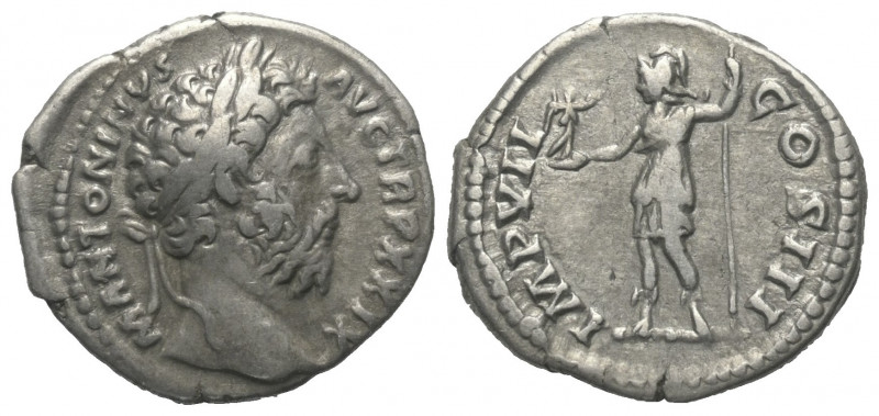 Marcus Aurelius (161 - 180 n. Chr.).

 Denar (Silber). 174 - 175 n. Chr. Rom....