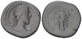 Marcus Aurelius (161 - 180 n. Chr.).

 Sesterz. 174 - 175 n. Chr. Rom.
Vs: M ANTONINVS AVG GERM TR P XXIX. Kopf mit Lorbeerkranz rechts.
Rs: LIBER...
