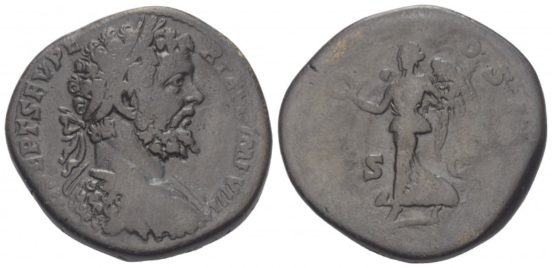 Septimius Severus (193 - 211 n. Chr.).

 Sesterz. 196 n. Chr. Rom.
Vs: L SEPT...