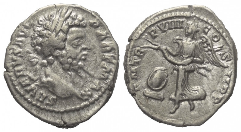 Septimius Severus (193 - 211 n. Chr.).

 Denar (Silber). 200 n. Chr. Rom.
Vs:...