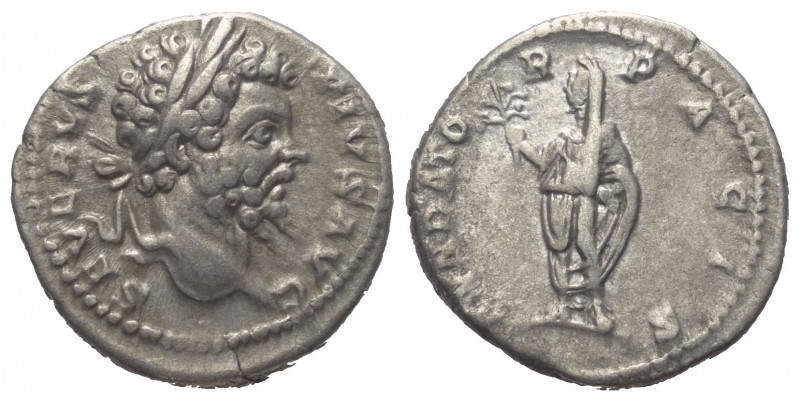 Septimius Severus (193 - 211 n. Chr.).

 Denar (Silber). 201 n. Chr. Rom.
Vs:...