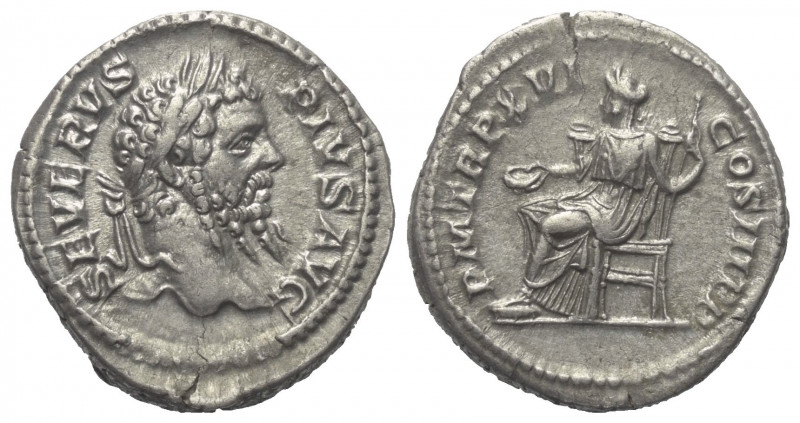 Septimius Severus (193 - 211 n. Chr.).

 Denar (Silber). 208 n. Chr. Rom.
Vs:...