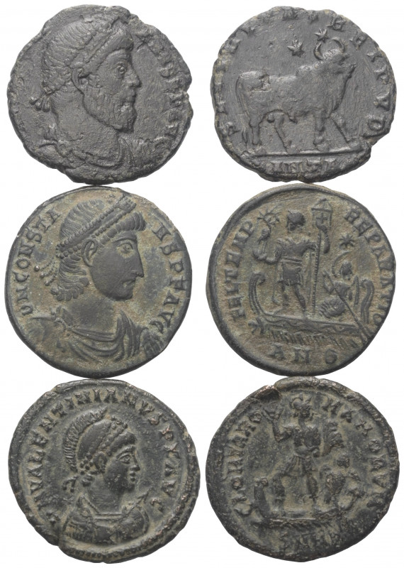 Römische Münzen - Lots. Kaiserzeit.


Lot (3 Stück): Maiorinae des Constans (...