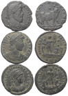 Römische Münzen - Lots. Kaiserzeit.


Lot (3 Stück): Maiorinae des Constans (337 - 350 n. Chr.), Iulianus II. Apostata (360 - 363 n. Chr.) und Vale...