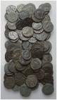 Römische Münzen - Lots. Kaiserzeit.


Lot (100 Stück): Spätrömische Bronzemünzen des späten 3. bis Mitte 4. Jh.

Einige Antoniniane des späteren ...