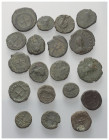 Römische Münzen - Lots. Kaiserzeit.


Lot (19 Stück): Spätrömische Kleinbronzen des späten 4. und frühen 5. Jh.

Meist schön.

Verkauft wie bes...