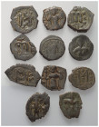 Byzantinische Münzen - Lots.


Verschiedene Herrscher.

Lot (11 Stück): Follis; 5. - 9. Jhdt. n. Chr.

Schön - sehr schön.

Verkauft wie bese...